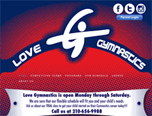 Tablet Screenshot of love-gymnastics.com